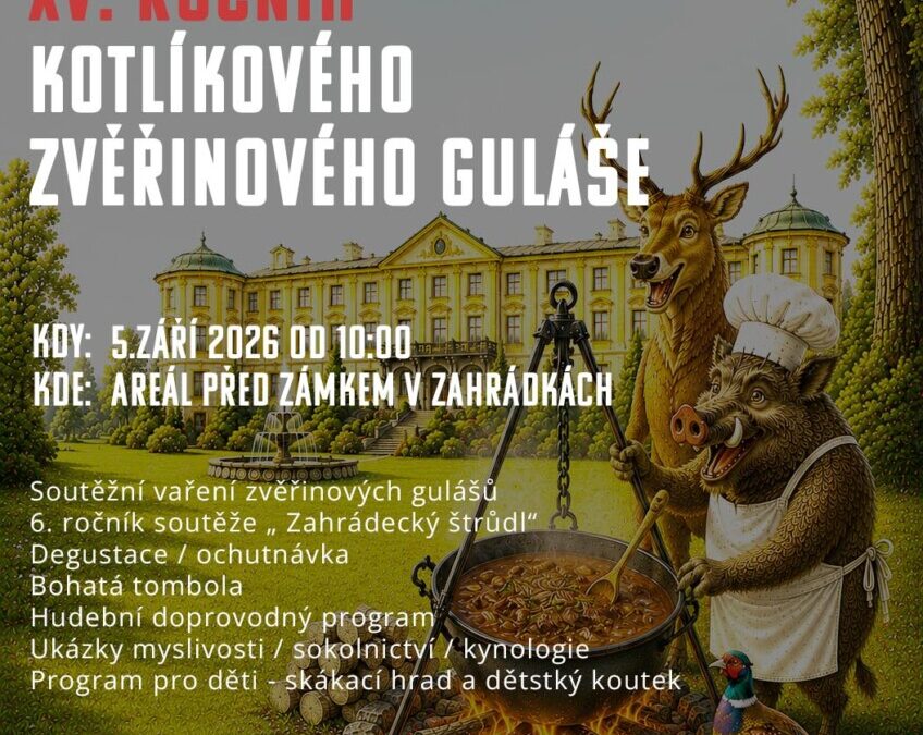 Kotlíkový zvěřinový guláš 2026